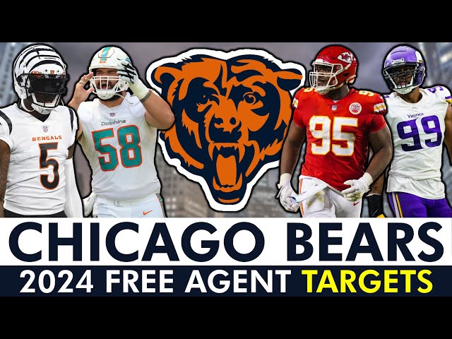 Chicago Bears Free Agents: Top Targets to Watch For in the Upcoming Market.