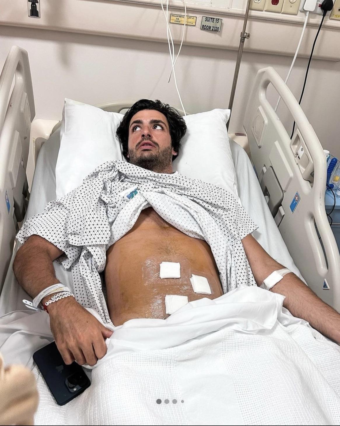 carlos sainz hospital