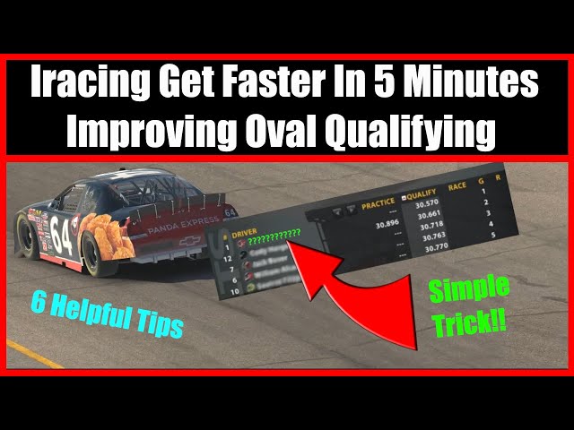 How to get good starting positions for NASCAR (check out these pro tips)
