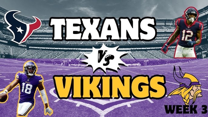 Texans vs Vikings: Who to Start in Fantasy Football (Simple Advice)!