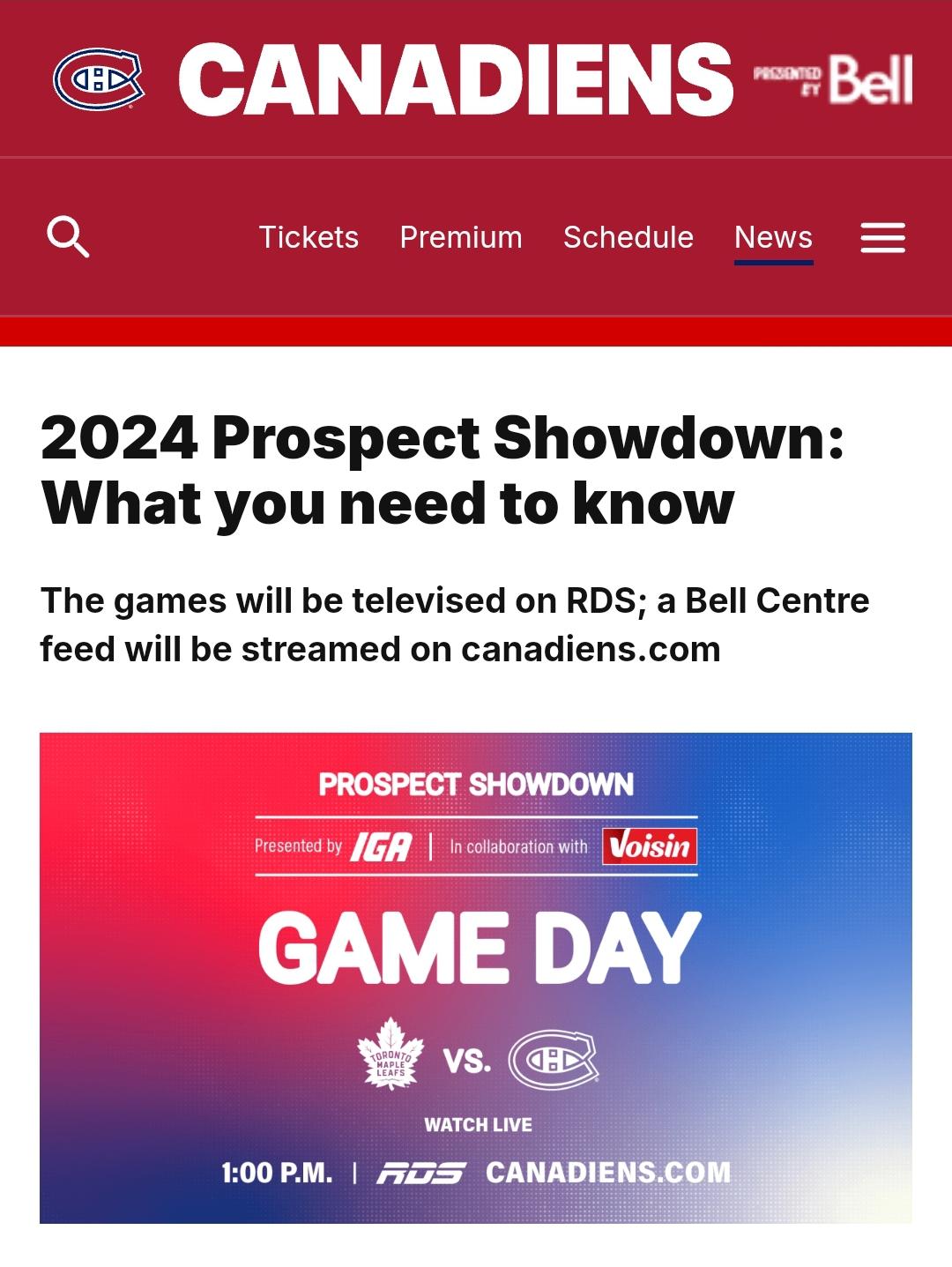 habs live stream rds: Easy way to watch all games!