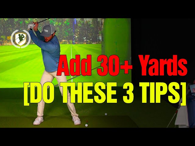 Golf Power Tips for Adding Yards to Your Drives