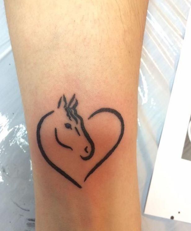 Small Horse Tattoo Ideas (Simple and Elegant Designs)