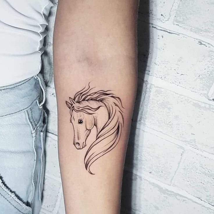 Small Horse Tattoo Ideas (Simple and Elegant Designs)