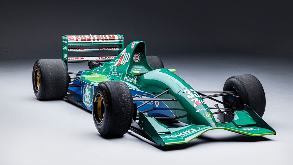 F1 1991 Jordan Ford: Must Watch - See the Best Moments of This Iconic Car on the Track!