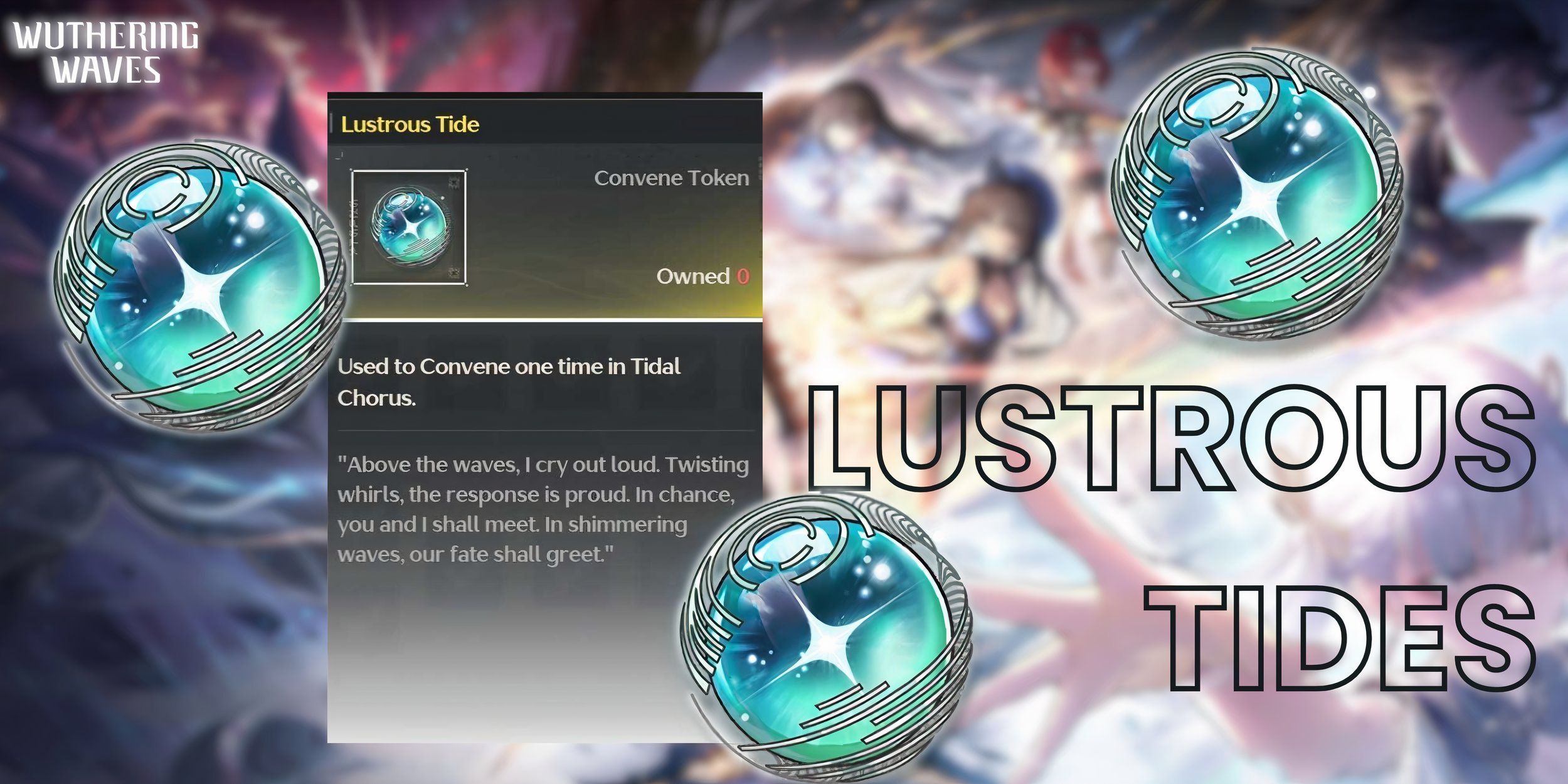 Where to learn more about lustrous tide? Check out these resources to learn about it now.