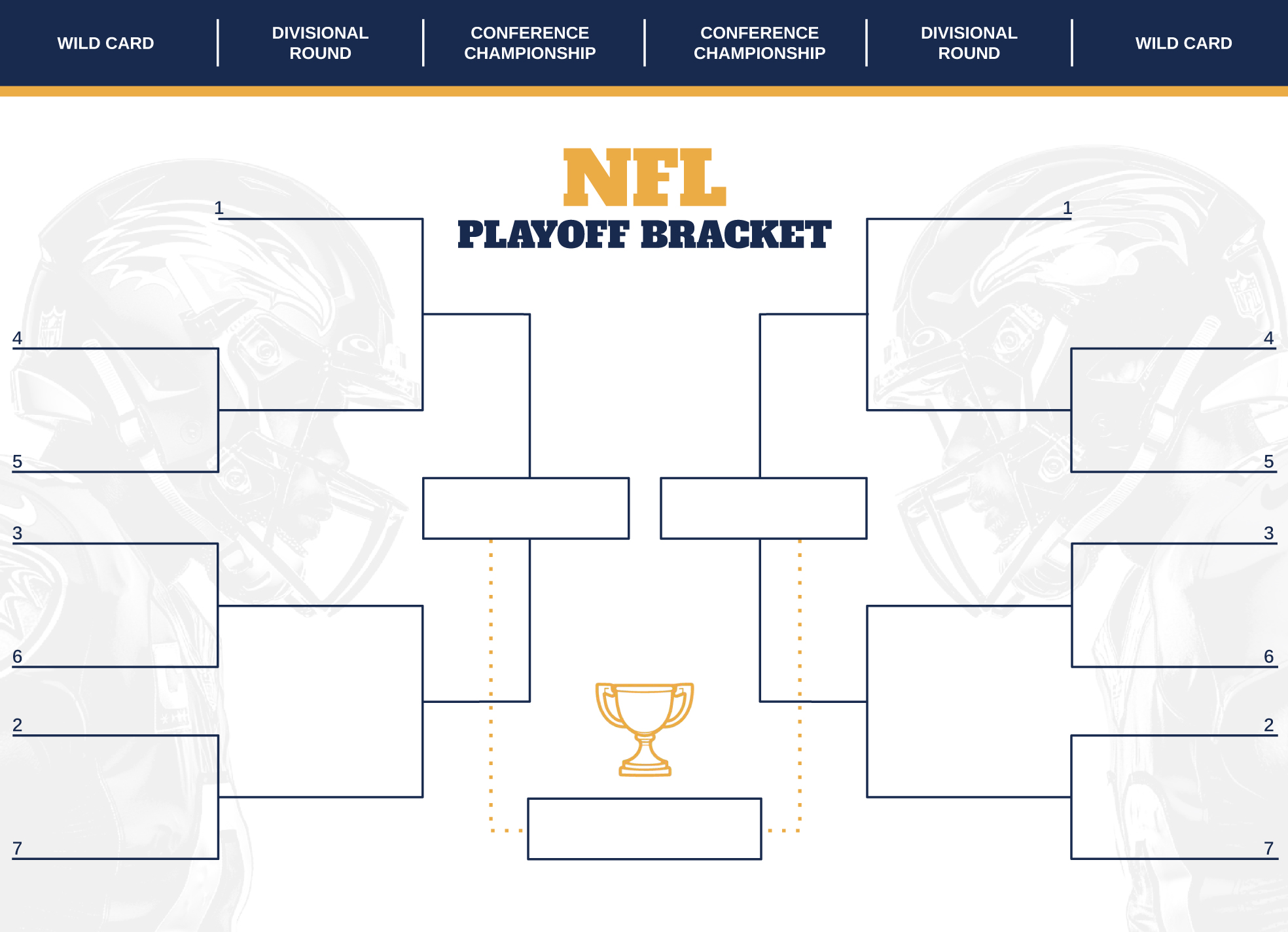 NFL Brackets Printable Download Yours Today and Get in on the Action Your Best Source