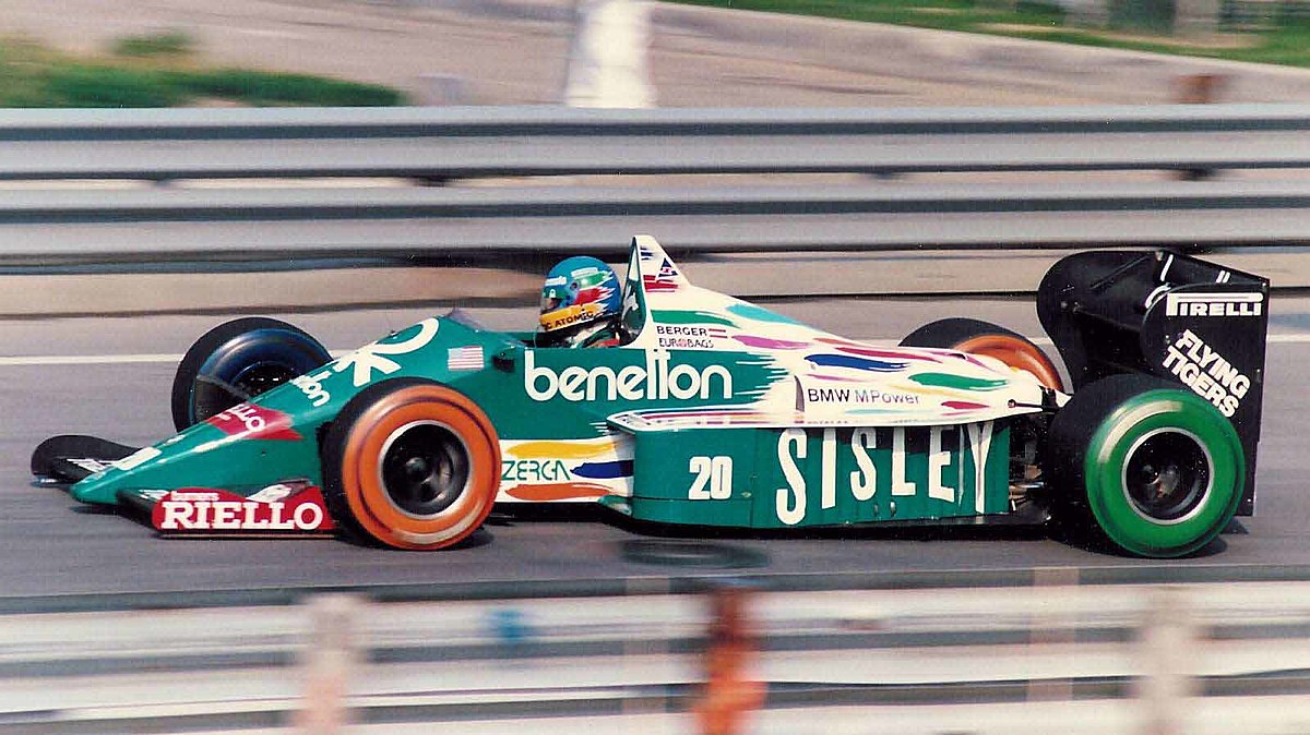 f1 1986 benetton bmw, how fast it is and the best engine performance ever