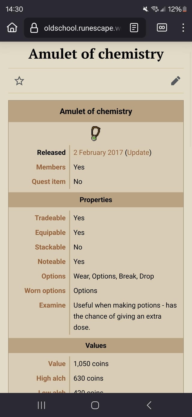 Using the Amulet of Chemistry OSRS (Get More Doses from Every Potion You Make)