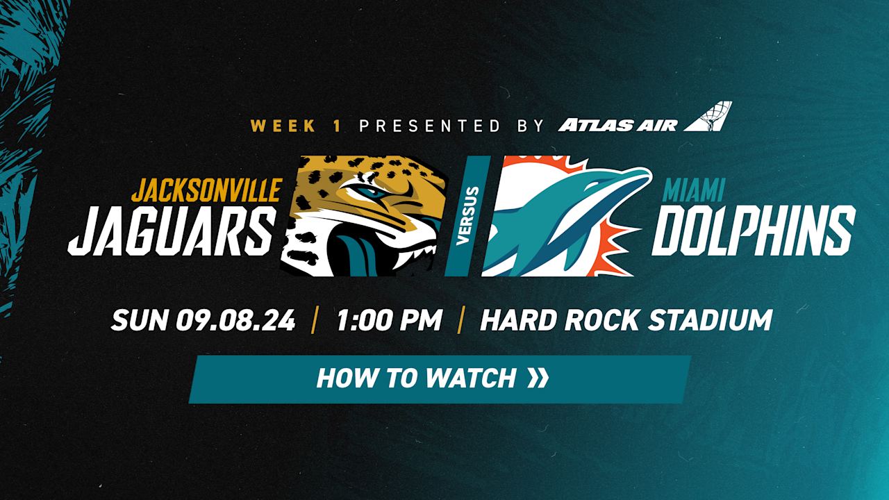 Jacksonville Jaguars vs Miami Dolphins Matches: Where to Watch and How to Follow online