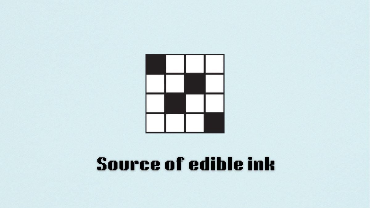 What is the source of edible ink NYT mentioned and where to get it? Lets find out the secrets and information!