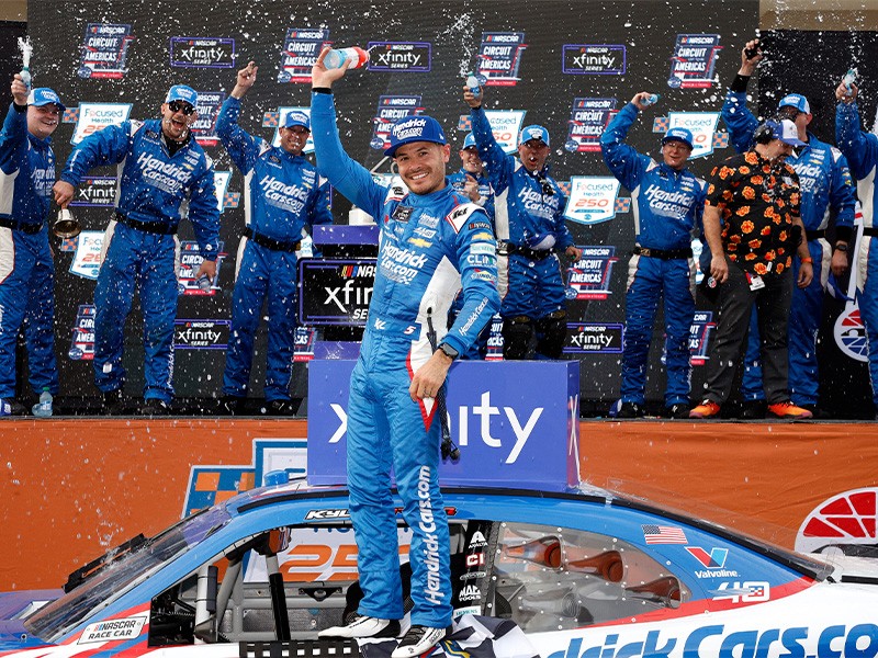 Did your favorite driver win? Who won Xfinity race Saturday?