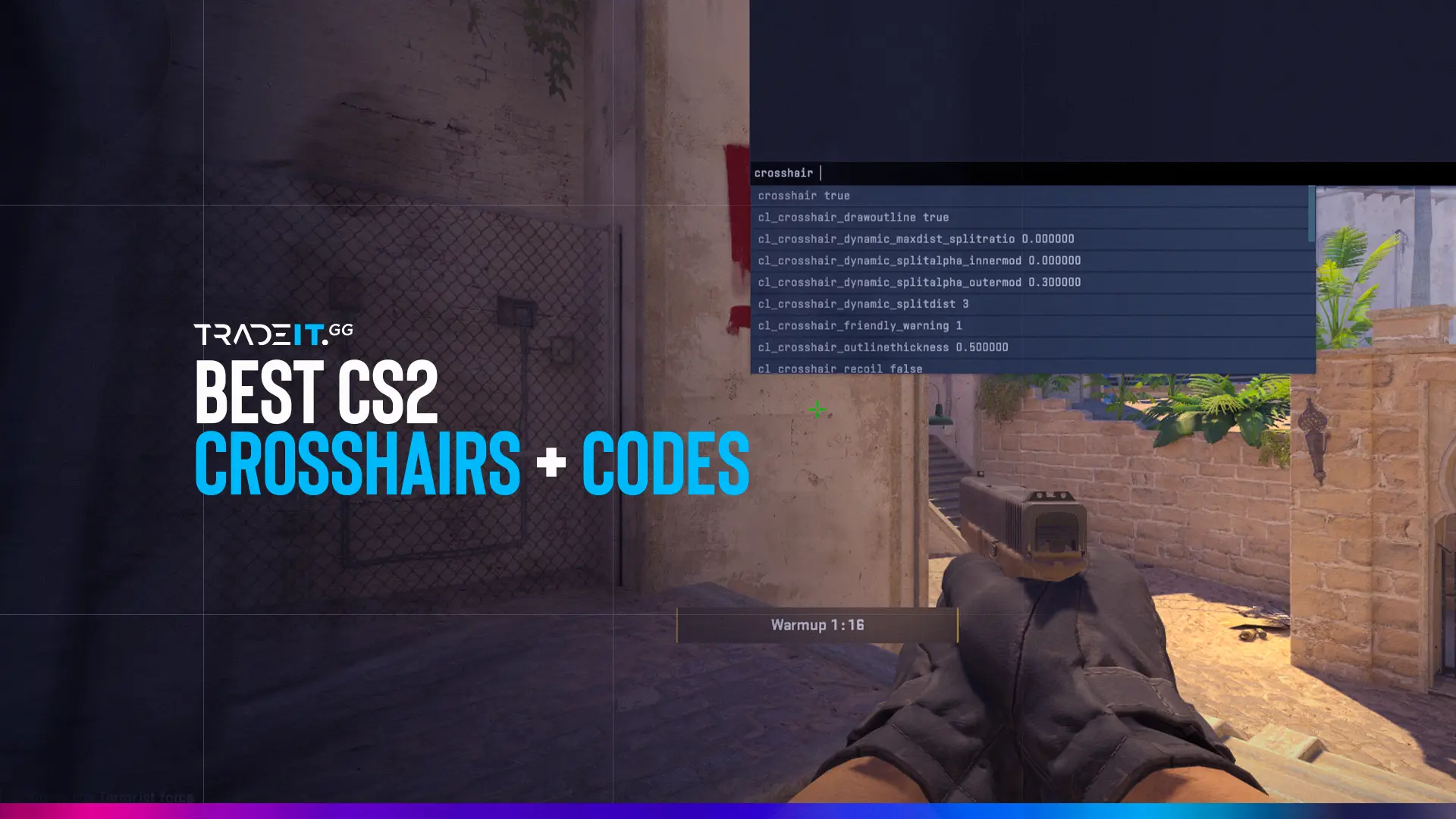 Unlock better aim in cs2 (best cs2 crosshairs settings)