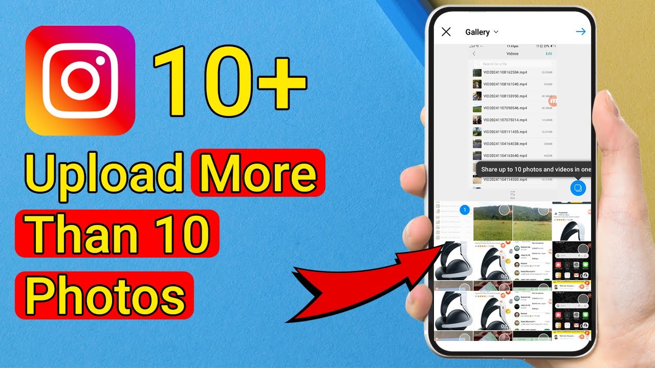 How to Post More Than 10 Photos on Instagram (Easy Guide for Multiple Photo Uploads)