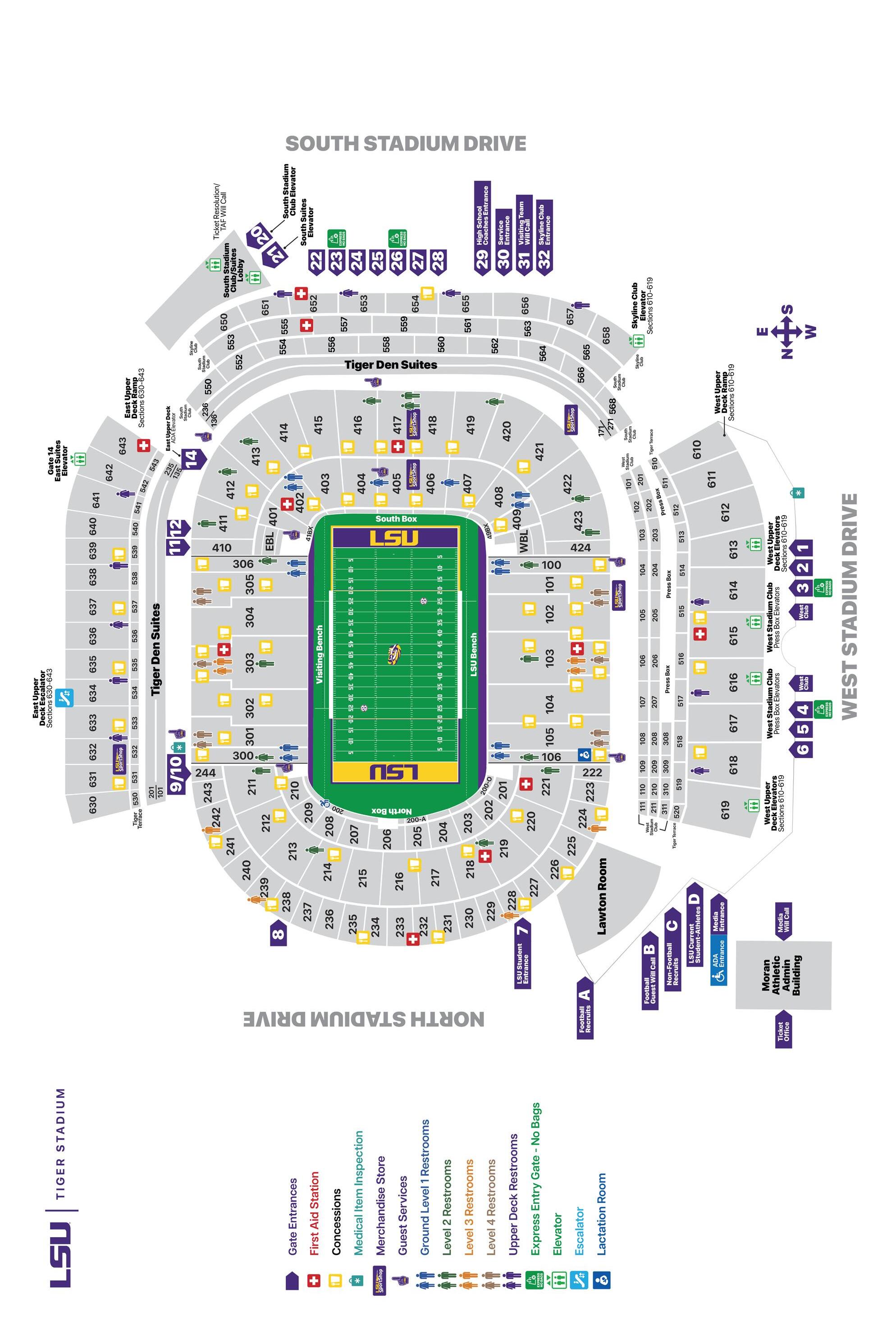 Scoring Tiger Den Seats: A Quick and Easy Guide.