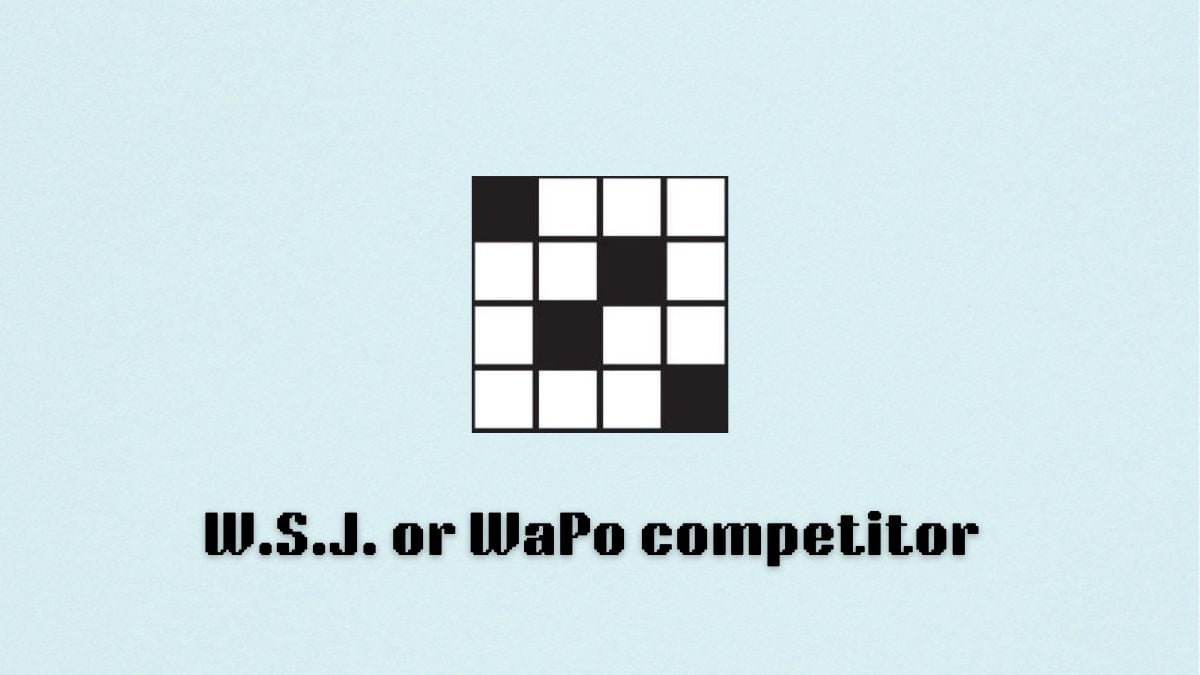 Looking for a wsj or wapo competitor? Here Are Some Ideas!