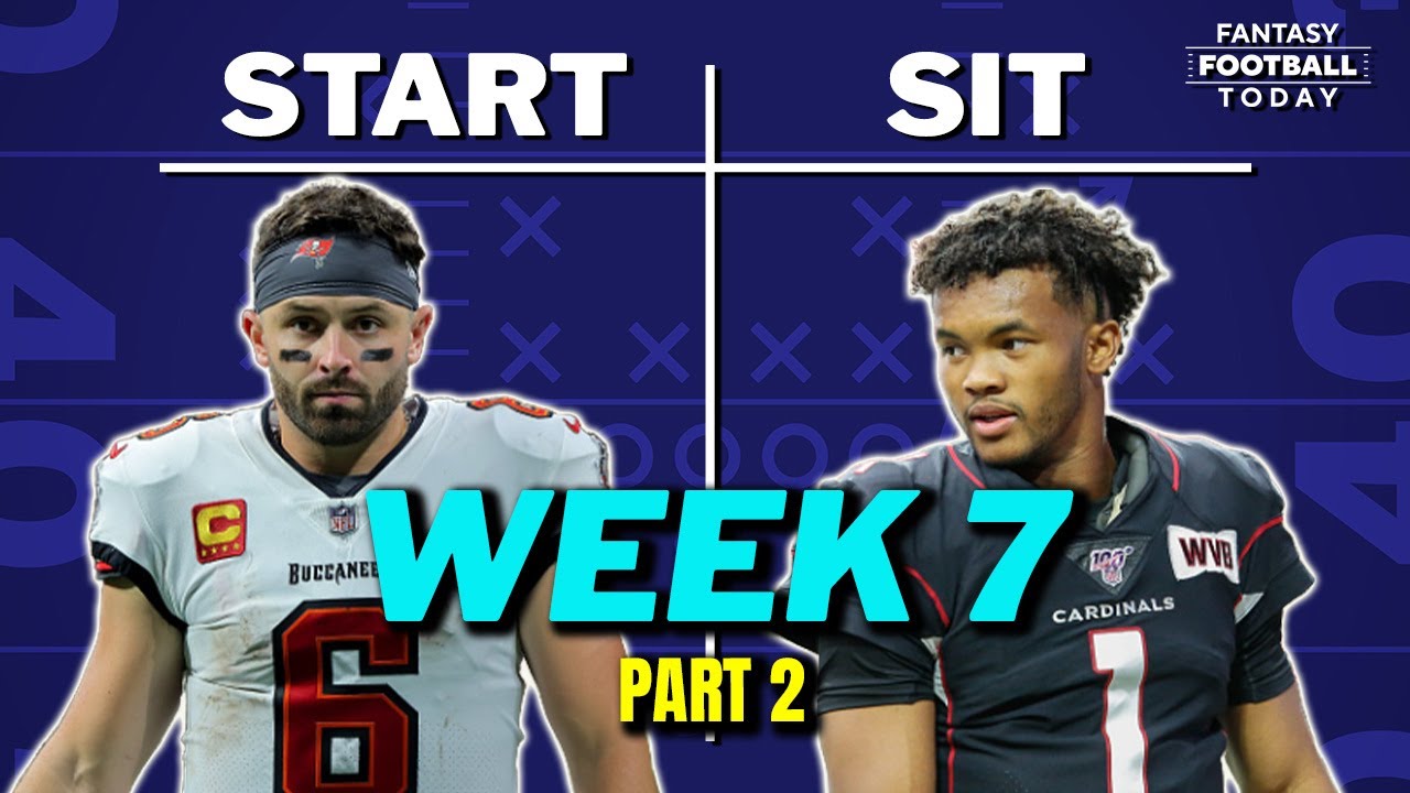 Start Sit Week 7 Fantasy Advice: Sleepers and Busts (Players to Ride or Ditch)