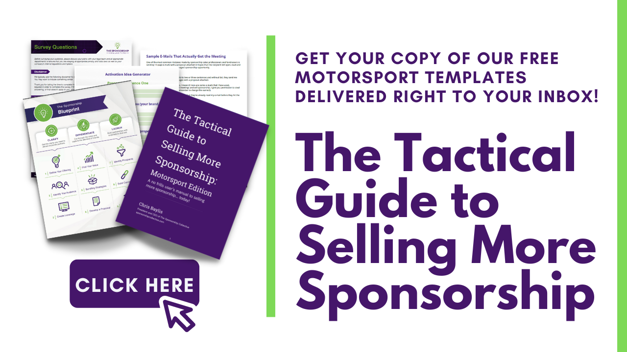 Finding sponsorship as a cup racer (A guide to getting funded)