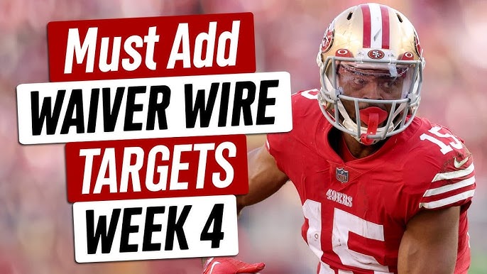 Dont Miss Out! Snag These Hot Commodities on the Week 4 Waiver Wire
