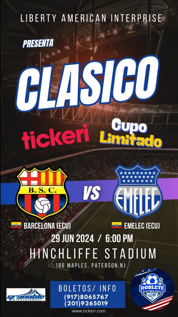 Emelec vs. Barcelona SC: Where to Get Tickets for the Game.