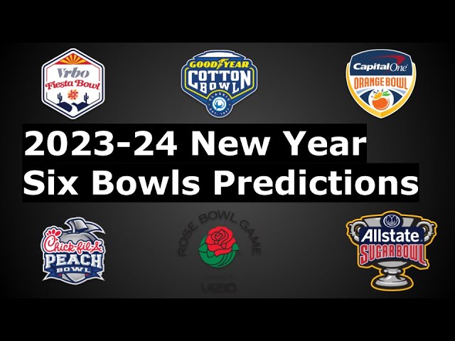 Bowl Games Predictions 2023: Who Will Win Big This Year?