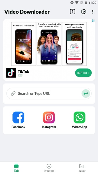 Get Video Downloader and Ace Player: Download Videos and Watch Them Offline Easily.