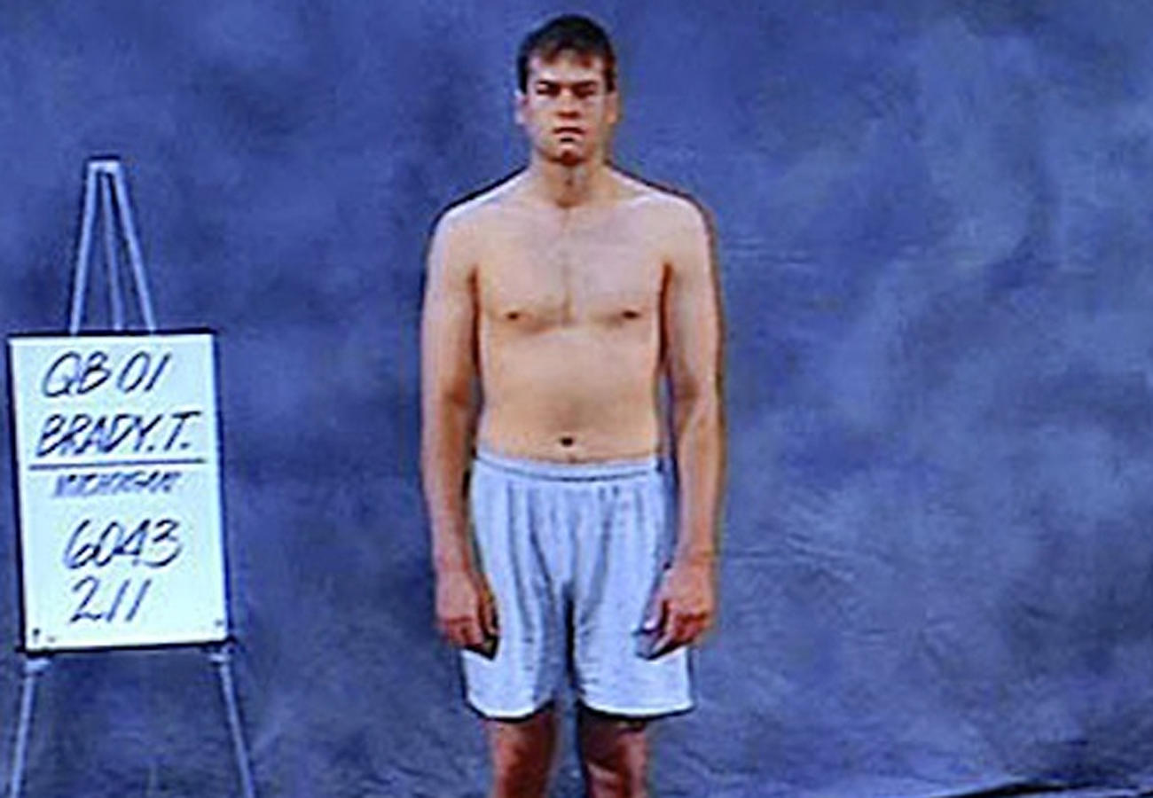 That Tom Brady Combine Picture See Why It Still Gets Talked About
