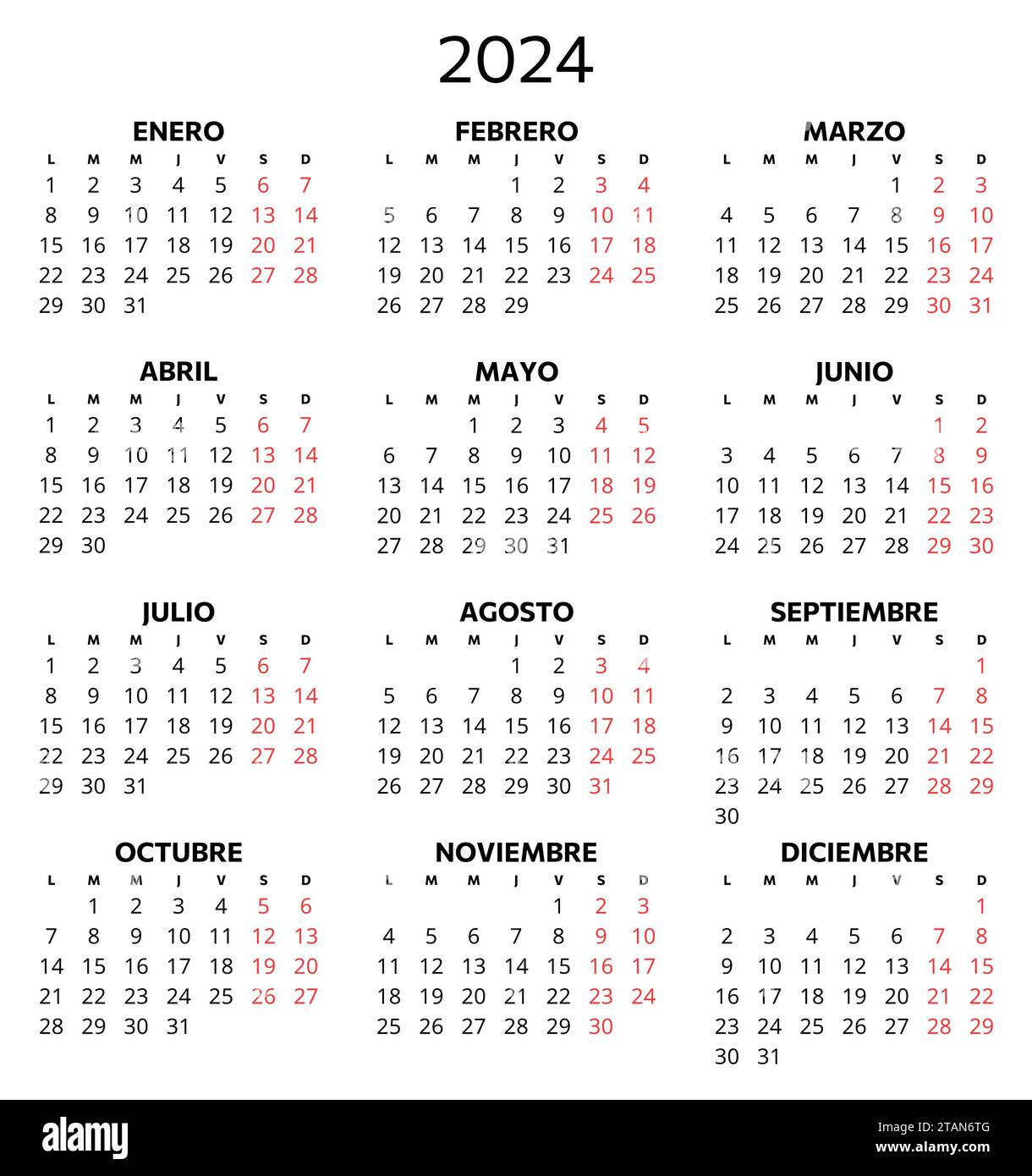 Calendario 2024 Español: Find Yours for Free Download (Simple Guide for All Important Dates)