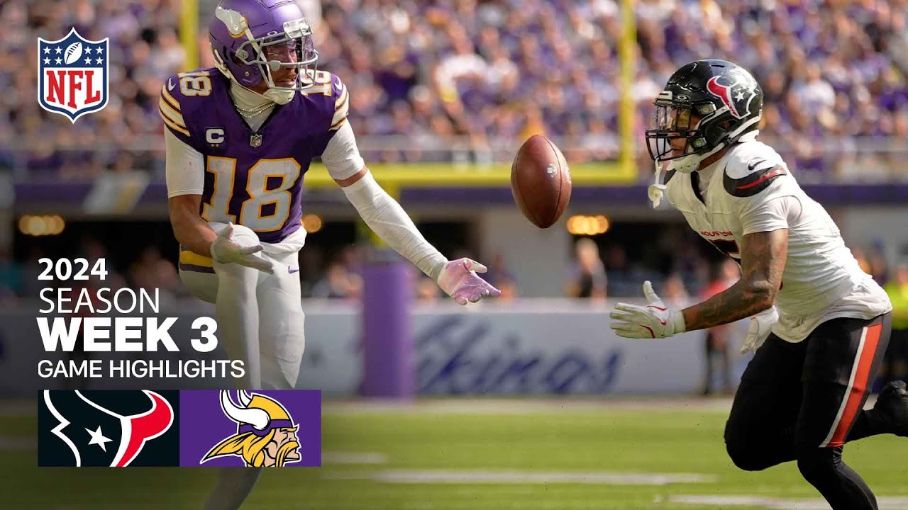 Game Stats Recap: Houston Texans vs Minnesota Vikings Player Highlights.
