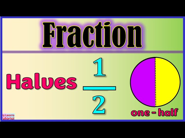 Half of One and a Half Made Easy understanding.