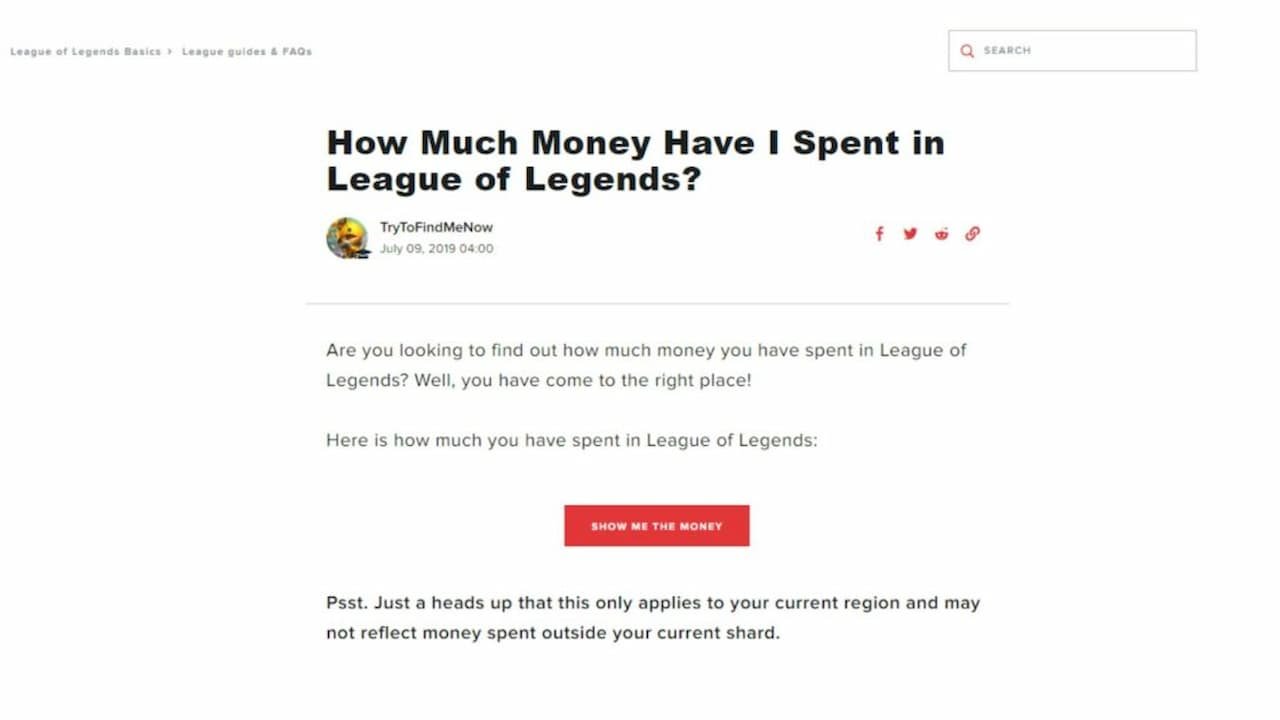League of Legends How Much Spent: See Your Total Purchases Now!