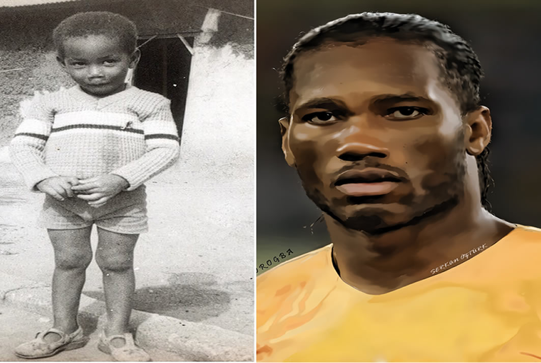 isaac drogba, The Football Kings Early Life and Career Beginnings.