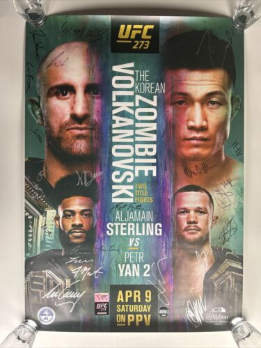 Looking for a UFC 273 poster? Find it and Buy online Easy!