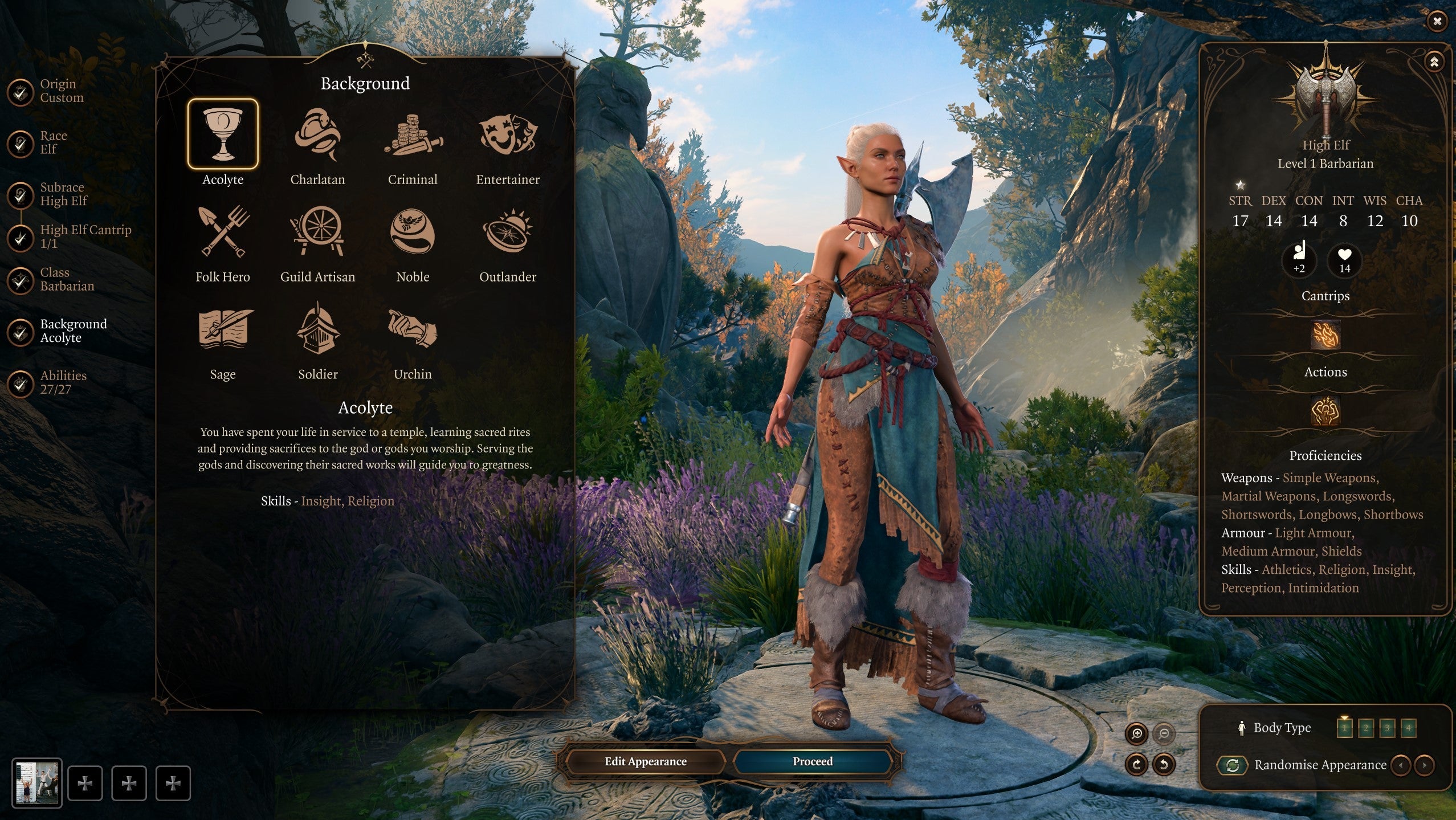 bg3 background goals tips: get the most out of your choice!