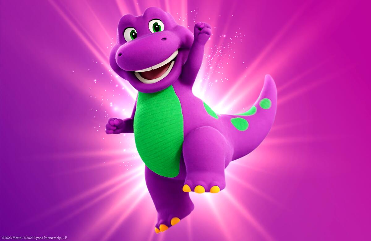 what colour is barney? Plus fun facts about the dinosaur