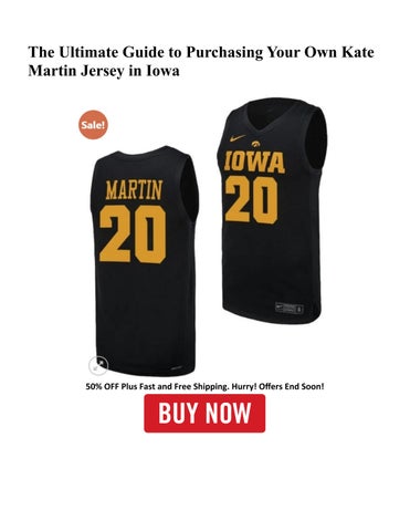 Own a Kate Martin Jersey: The Ultimate Fan Gear Guide.