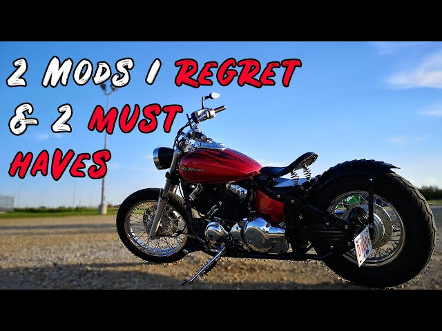 Yamaha V Star 650: Customization and Mods.