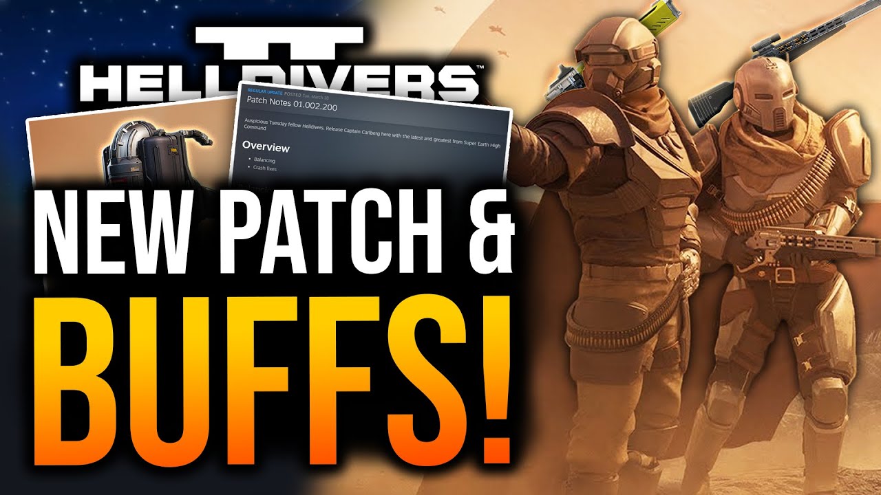 New Helldivers Patch Notes Here! (Quick Breakdown of All Updates )