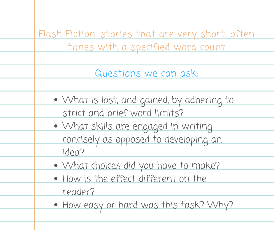 Need help writing one? This easy example of flash forward can really help improve your story.