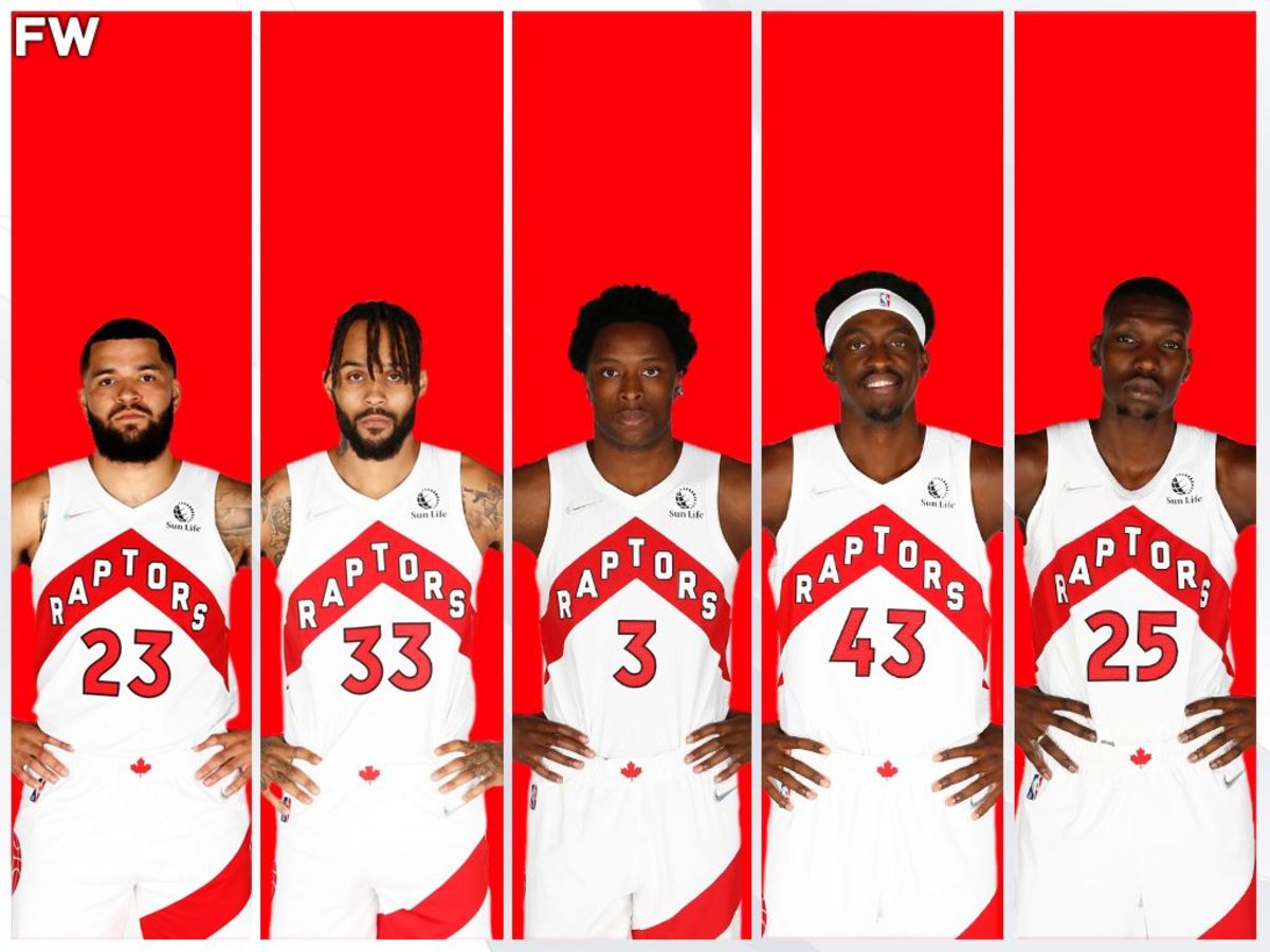 Toronto Raptors Starting Five,check out the key players now.
