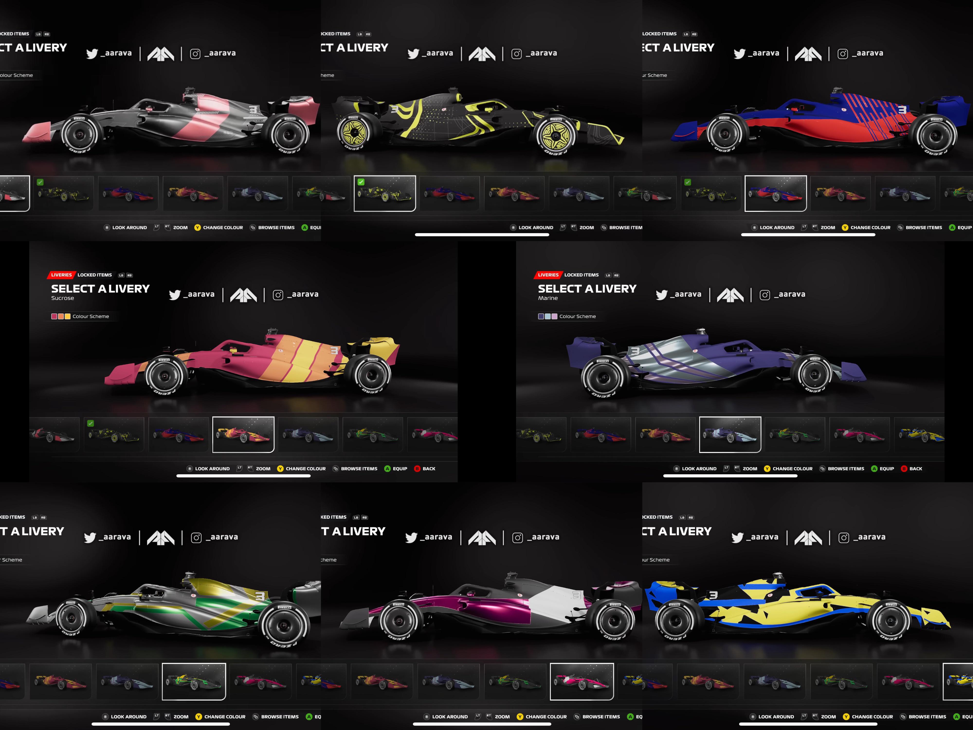 Where to Find the Coolest Custom F1 Car Livery for race?