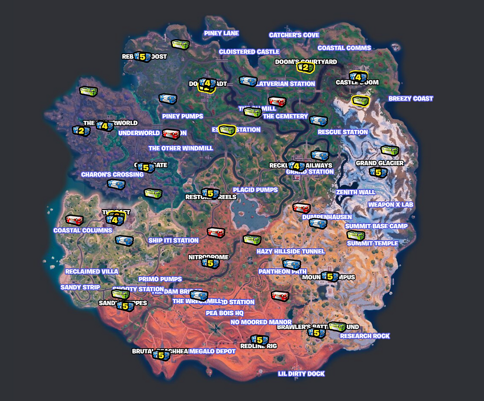 Need help finding stark mobile armory locations? Check out these confirmed spots on the map today!