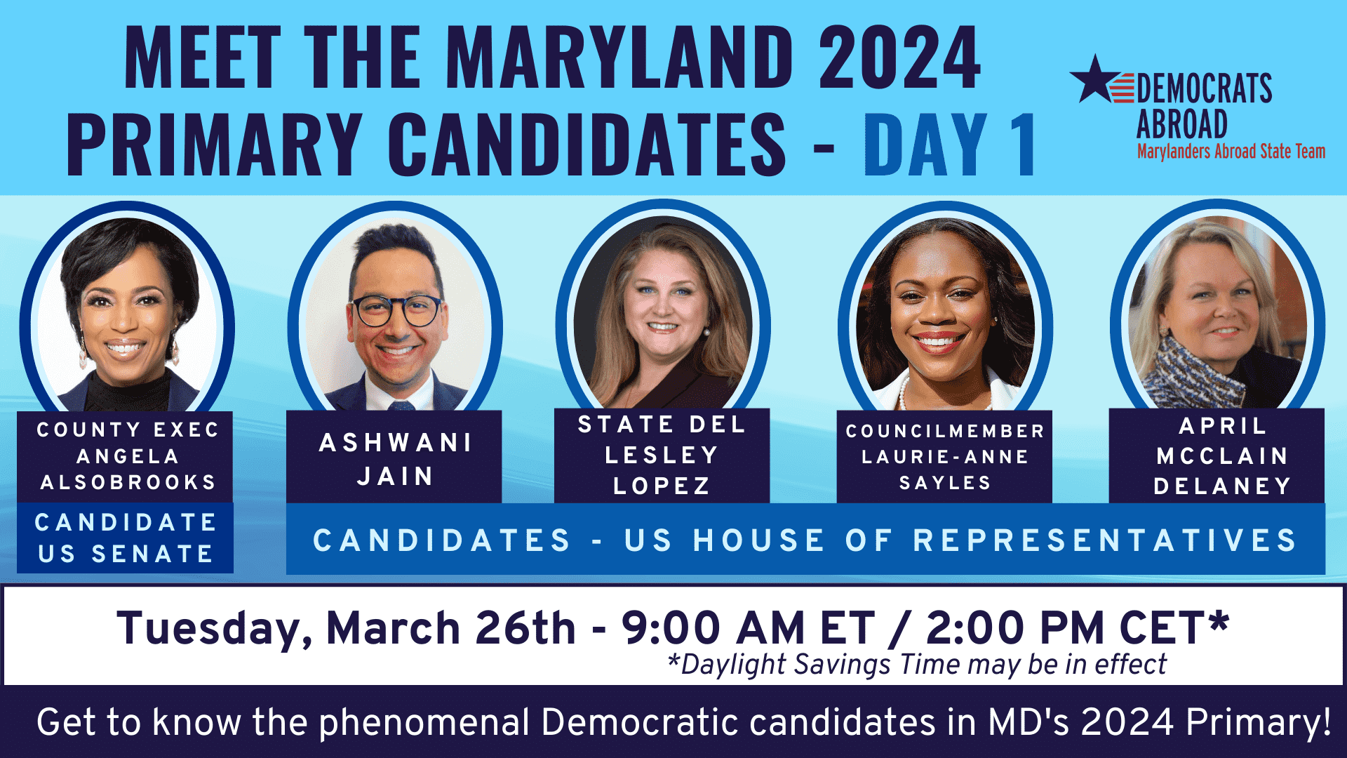 Who is running in the maryland races 2024? Your easy guide to the main candidates this year.