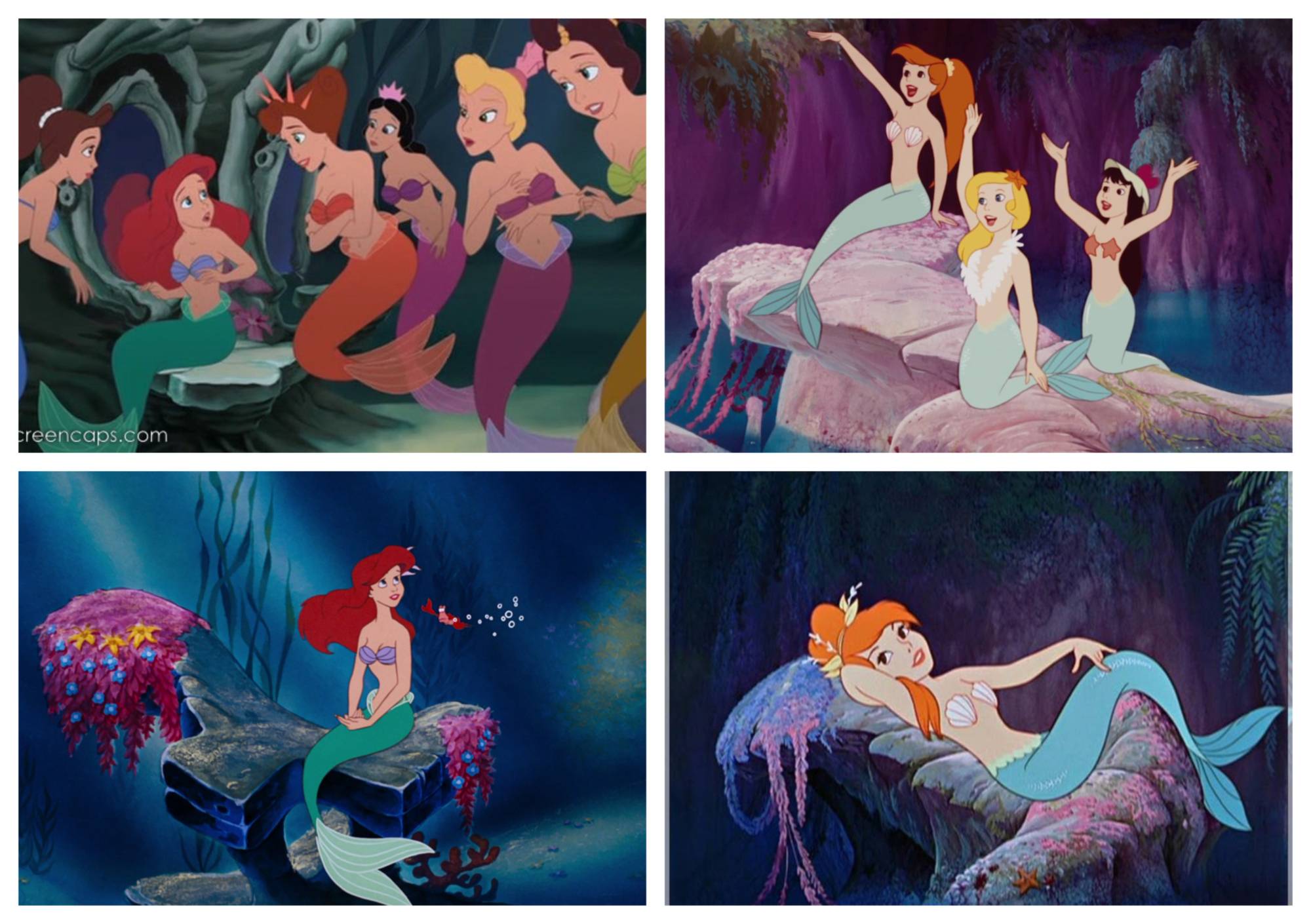 The Little Mermaid and Peter Pan: find Differences and Similarities now!