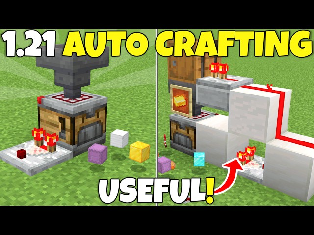 Auto Crafter in Minecraft: How to Make It (Simple Tutorial for Beginners)