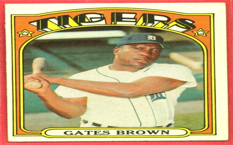 Remembering Gates Brown: A Detroit Tigers Fan Favorite!