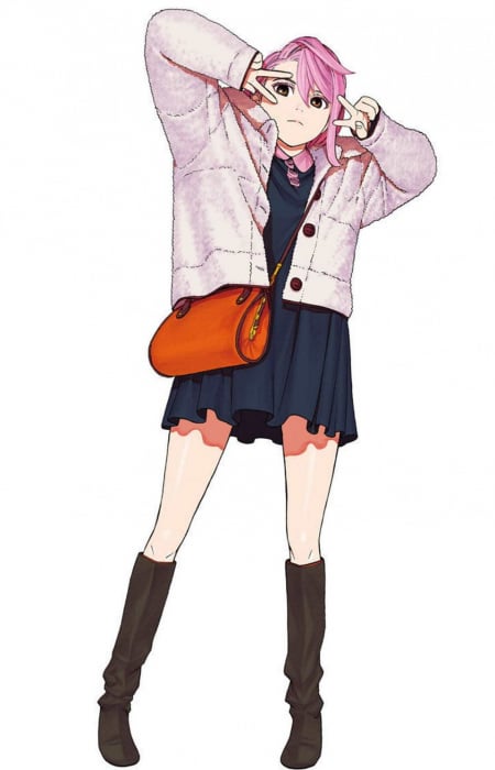 The Pink Hair Girl in Dandadan:A cool Character, right?