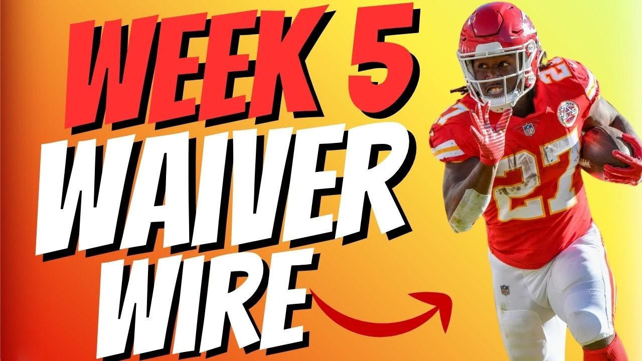 Looking for waiver wire week 5 gems? These are the potential league winners you need to consider adding!