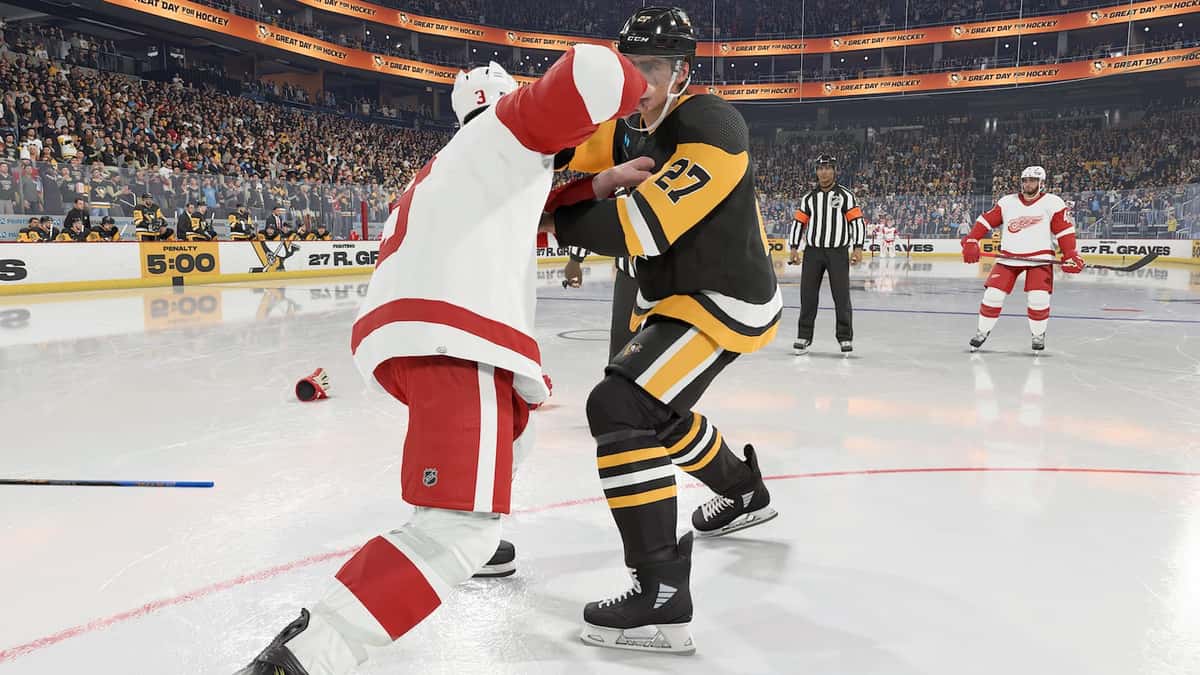 A simple guide on how to start fight in nhl 24: Get your opponents dropping gloves now.
