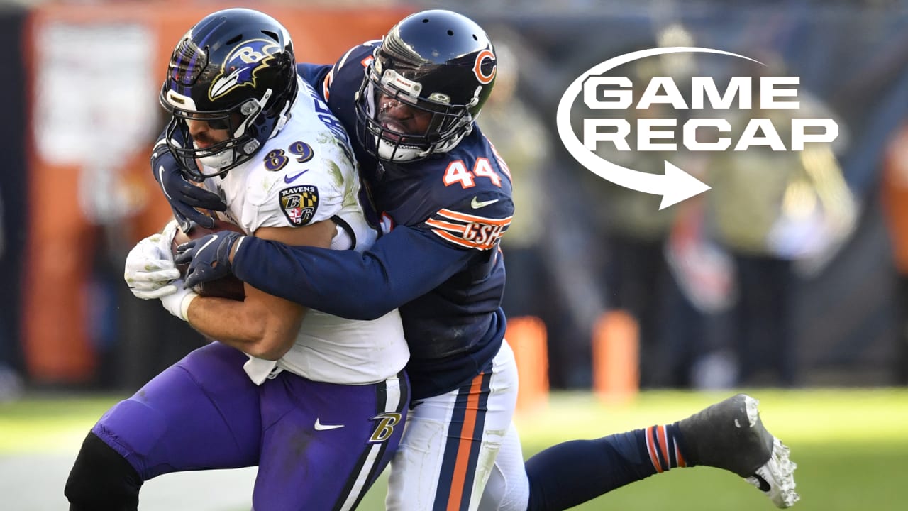 What happened in the latest chicago bears ravens game? Get the full recap and key player stats.